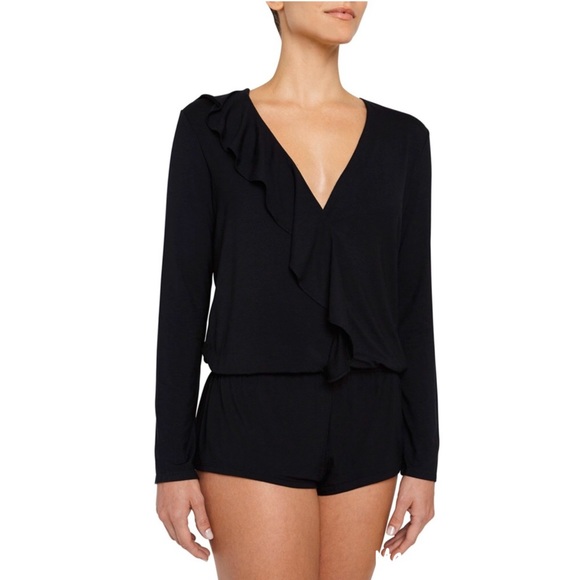 NWOT Eberjey Women’s Ivy Flounce Teddy - Picture 7 of 7